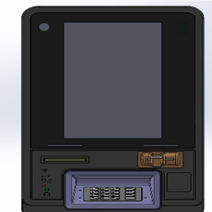 Genmega Nova Top Bezel, With Touchscreen, Without MCR EPP Bezel